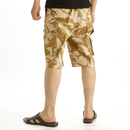 New Unissued British army Desert camo military shorts bermudas combat cargo camouflage dpm