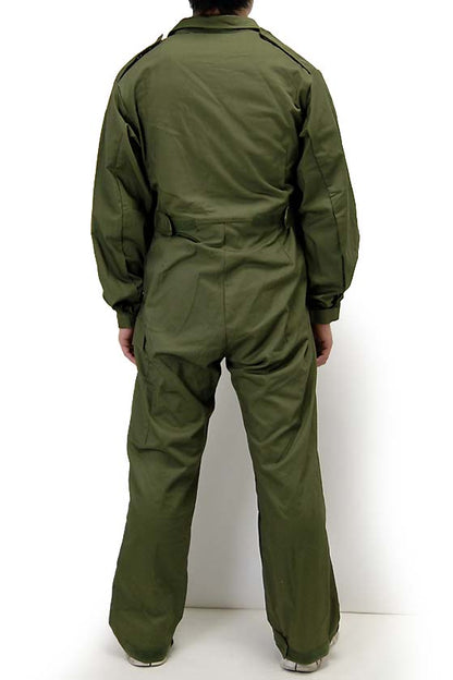 New Vintage British Army green Overalls coveralls military jumpsuit flight suit boilersuit tanker olive khaki