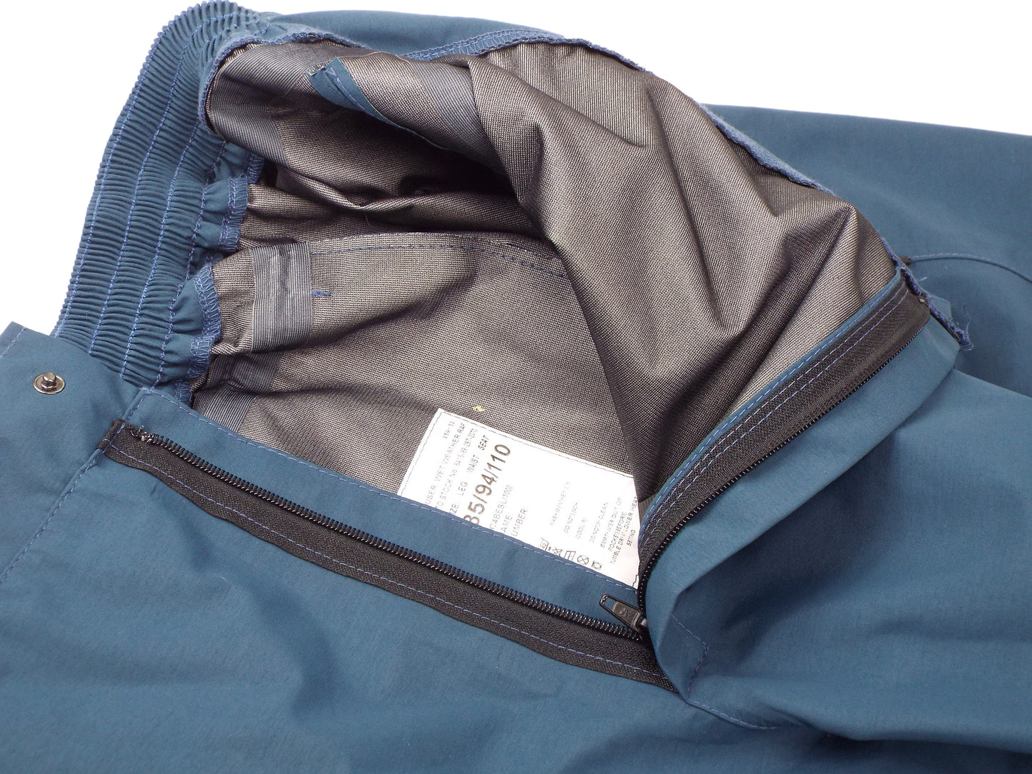Authentic British RAF air force army goretex over trousers rain army waterproof cargo pants bottoms army military elast