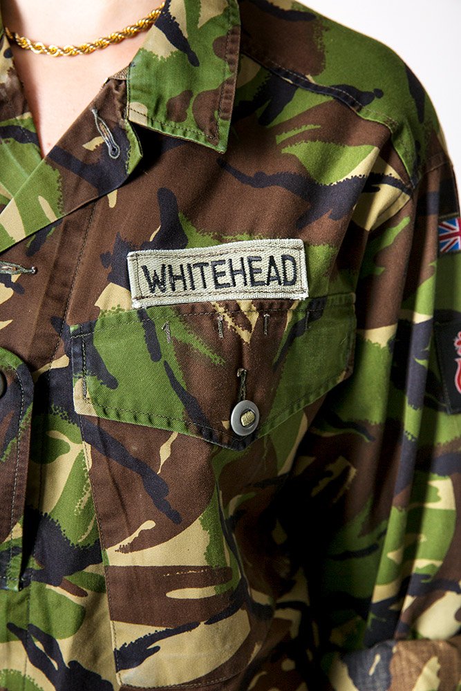 Women's British army shirt jacket fieldshirt camo woodland camouflage military DPM Soldier 95 W