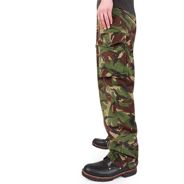Vintage 1980s British army M85 DPM camo trousers pants military camouflage cargo combat woodland DPM