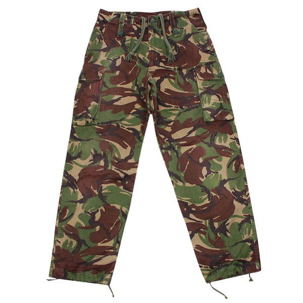 Vintage 1980s British army M85 DPM camo trousers pants military camouflage cargo combat woodland DPM