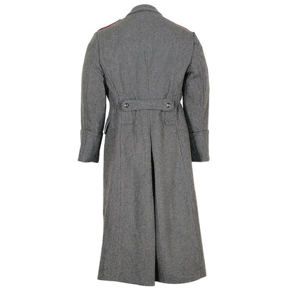 Vintage Soviet Era Bulgarian wool  winter Army Trenchcoat Greatcoat Communist trench coat overcoat