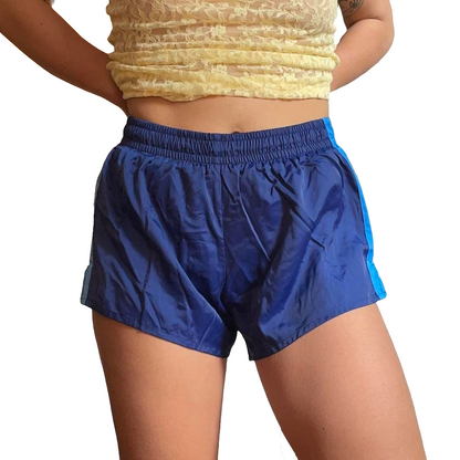 Vintage German Army Gym shorts 1980s beach summer retro holiday military sports athletic silky
