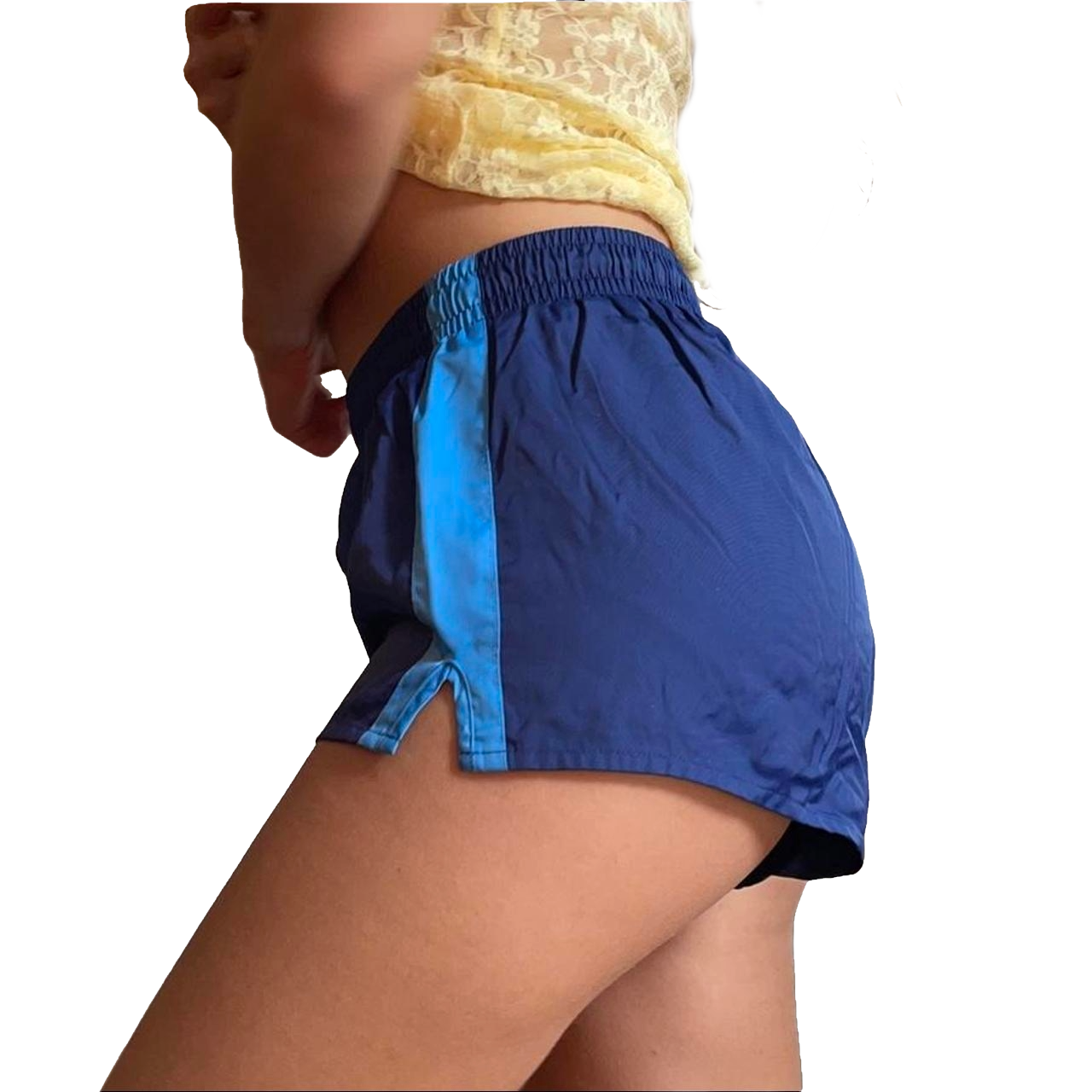 Vintage German Army Gym shorts 1980s beach summer retro holiday military sports athletic silky