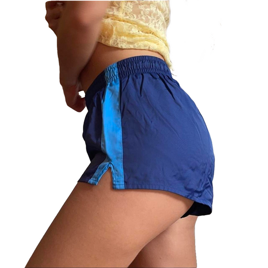 Vintage German Army Gym shorts 1980s beach summer retro holiday military sports athletic silky
