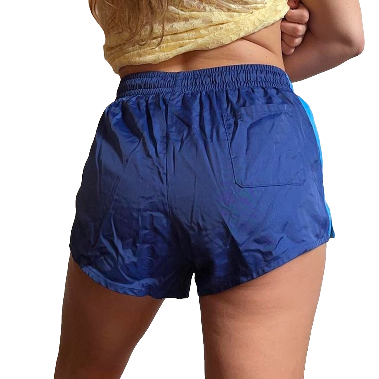 Vintage German Army Gym shorts 1980s beach summer retro holiday military sports athletic silky