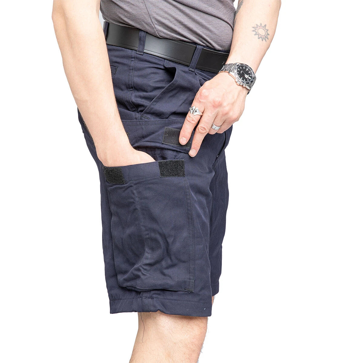 German navy deck shorts bermuda trousers combat cargo pants bottoms army military Bundeswehr Bundesmarine