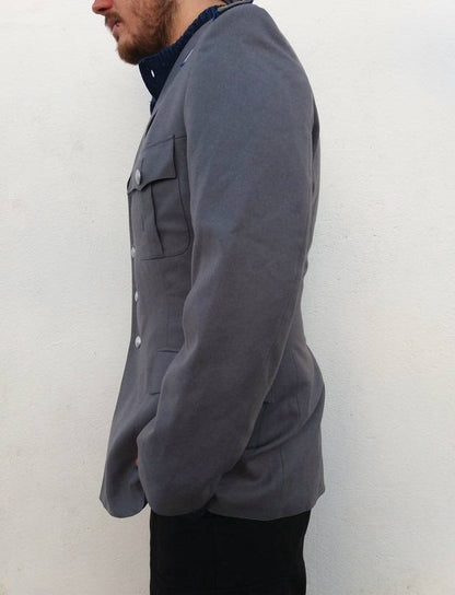 Vintage Insignia German Army officers tunic jacket coat parade military surplus blazer Bundeswehr uniform parade dress