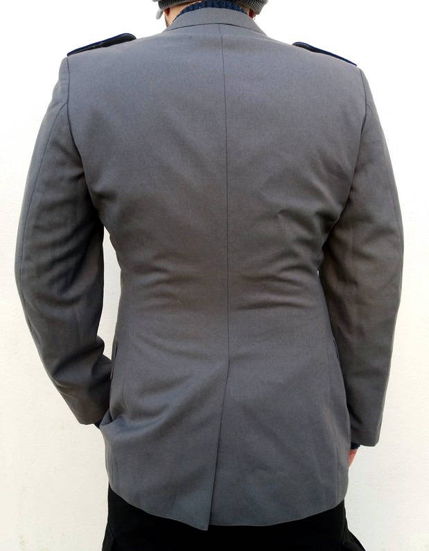 Vintage Insignia German Army officers tunic jacket coat parade military surplus blazer Bundeswehr uniform parade dress