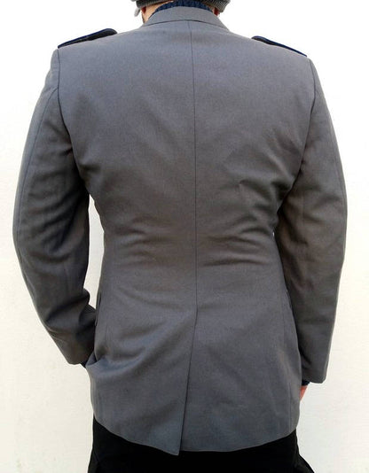 Vintage Insignia German Army officers tunic jacket coat parade military surplus blazer Bundeswehr uniform parade dress