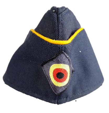 Vintage German Air Force navy side cap beret schiffchen Luftwaffe military hat bundeswehr army forage garrison