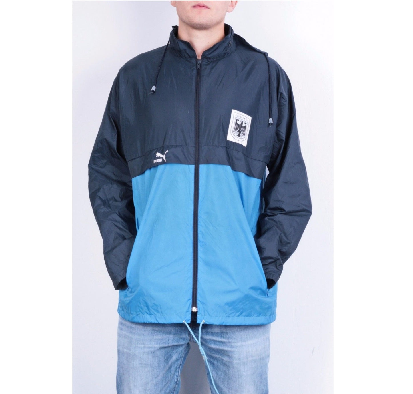 German Army Puma Sports raincoat coat jacket waterproof windbreaker Parka military rain gear