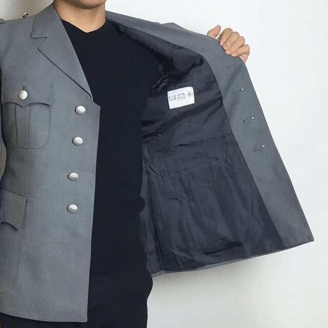 Vintage German Army officers tunic jacket coat parade military surplus blazer Bundeswehr uniform parade dress