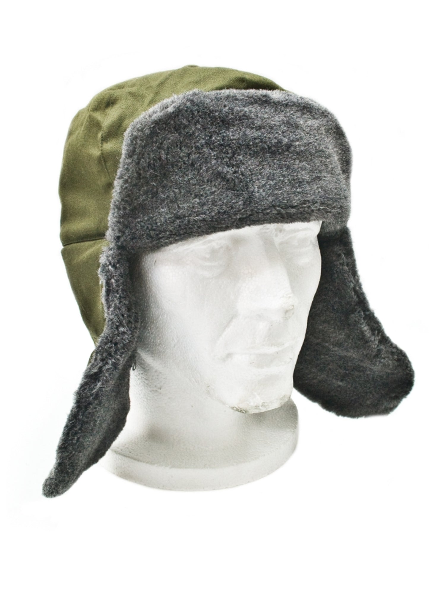 Vintage Czech cold war communist ushanka shapka hat cap winter soviet era Czechoslovakia