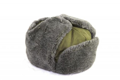 Vintage Czech cold war communist ushanka shapka hat cap winter soviet era Czechoslovakia