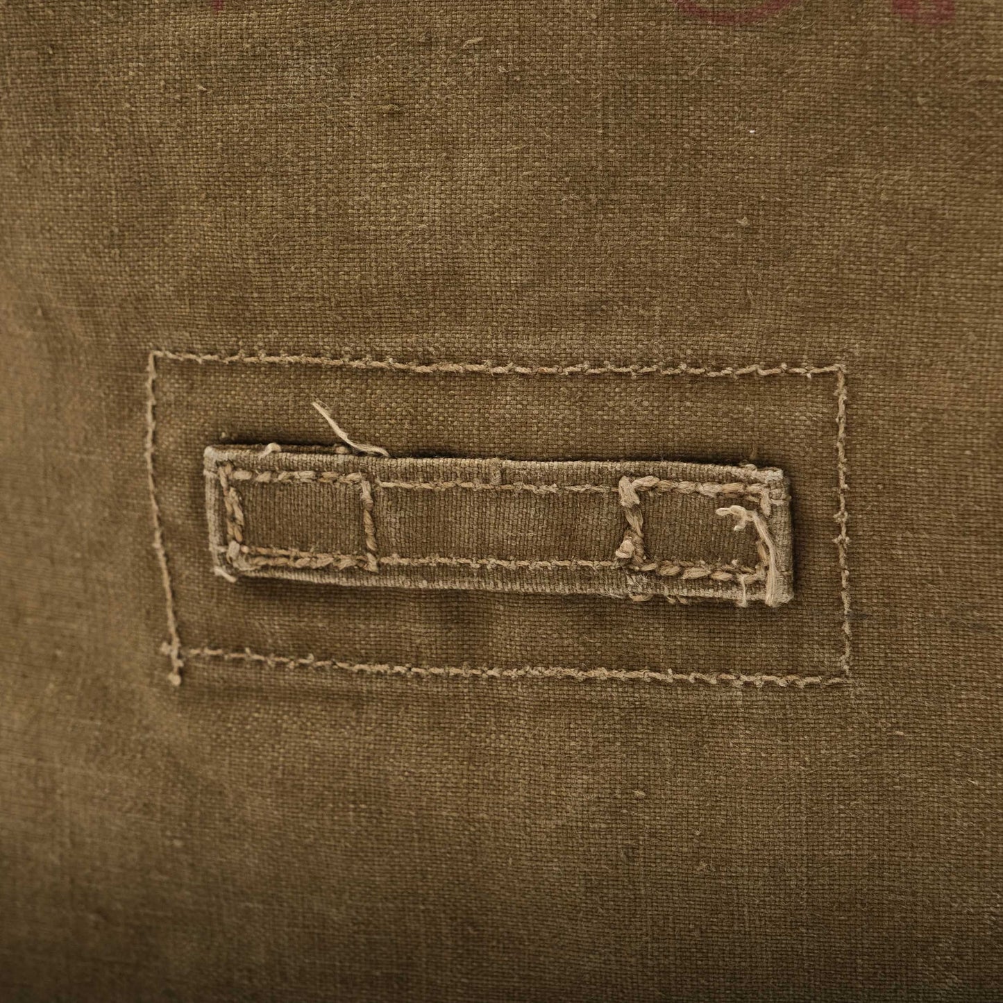 Vintage Czech army shoulder bag canvas soviet era hand carry military communist