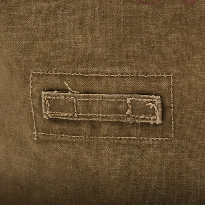 Vintage Czech army shoulder bag canvas soviet era hand carry military communist