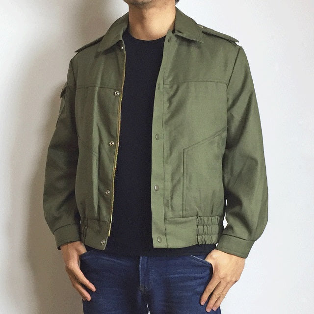 New Czech Army Cadet jacket military coat olive khaki mens unissued bomber ike deadstock