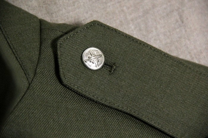 New Czech Army Cadet jacket military coat olive khaki mens unissued bomber ike deadstock