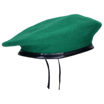 New Unissued Czech army green beret cap wool hat military 1990s