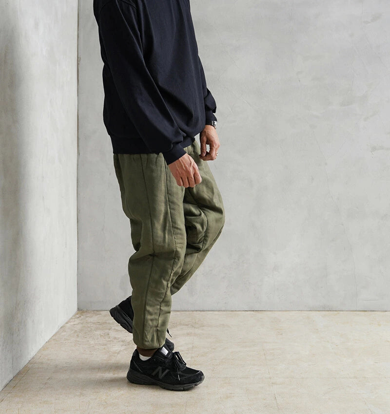 Vintage 1960s Czech army M60 liner winter trousers pants communist Soviet era military thermal cold weather quilted Czechoslovakian