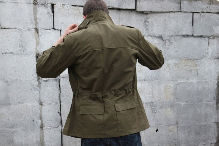 New Unissued Czech army communist Field jacket military coat soviet era olive khaki