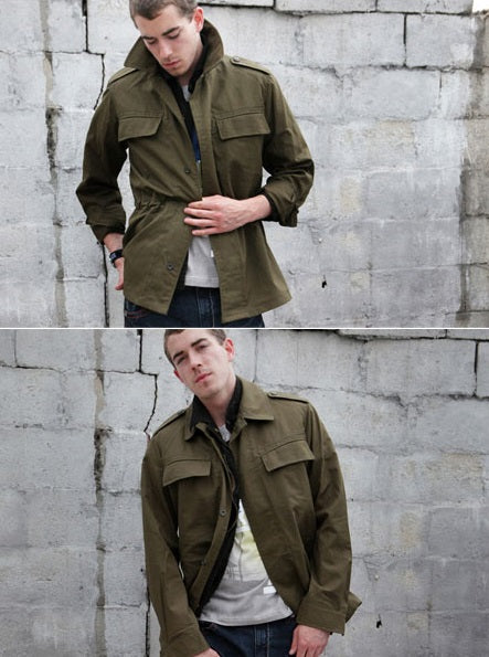 New Unissued Czech army communist Field jacket military coat soviet era olive khaki