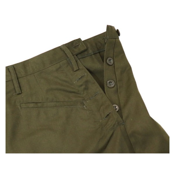New Vintage 1980s Czech army skirt military maxi hip cotton uniform soviet era unissued communist