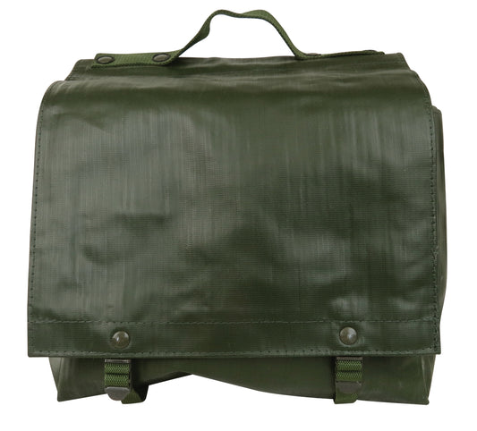 Vintage New Unissued Czech army  waterproof shoulder bag carrier hand satchel military