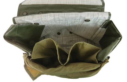 Vintage New Unissued Czech army  waterproof shoulder bag carrier hand satchel military