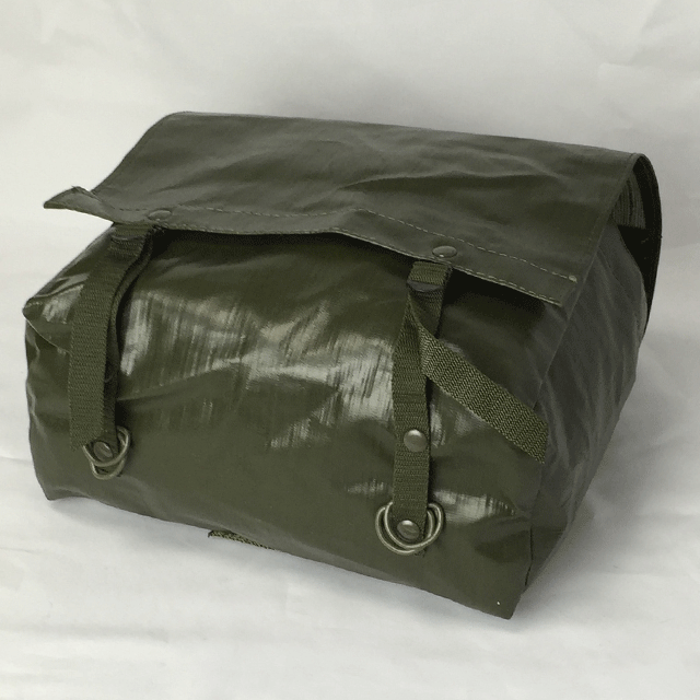 Vintage New Unissued Czech army  waterproof shoulder bag carrier hand satchel military