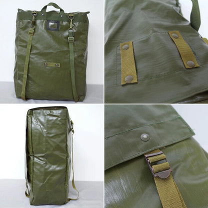 New Unissued Czech army large waterproof backpack rucksack shoulder bag carrier hand satchel military M85 with harness