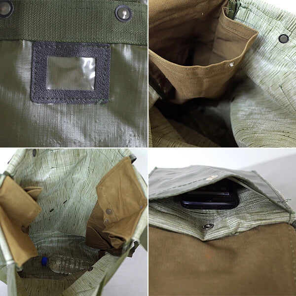 New Unissued Czech army large waterproof backpack rucksack shoulder bag carrier hand satchel military M85 with harness