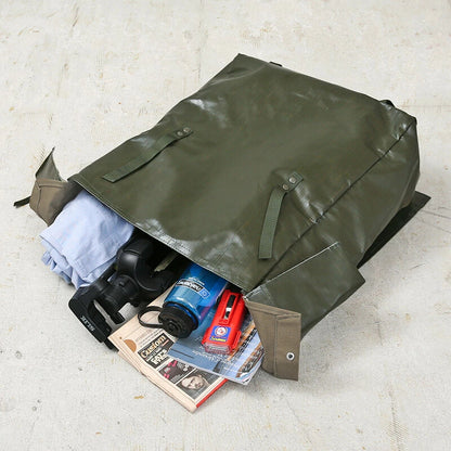 New Unissued Czech army large waterproof backpack rucksack shoulder bag carrier hand satchel military M85 with harness