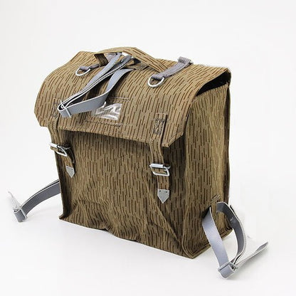 Vintage East German army communist strichtarn camo waterproof bag military NVA DDR