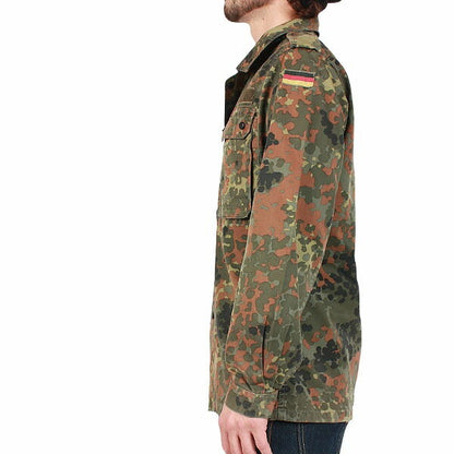 Vintage German army flecktarn field shirt jacket coat fieldshirt camo camouflage military