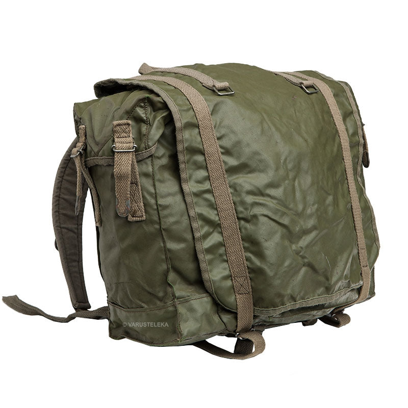 Vintage 1980s French army F2 waterproof backpack bag rucksack day pack alice shoulder satchel military vinyl (Copy)