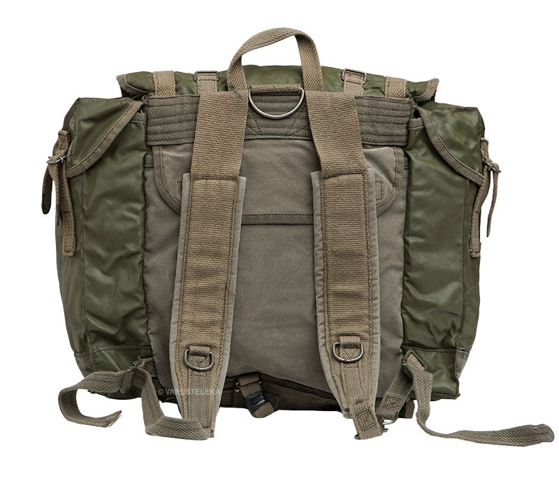 Vintage 1980s French army F2 waterproof backpack bag rucksack day pack alice shoulder satchel military vinyl (Copy)