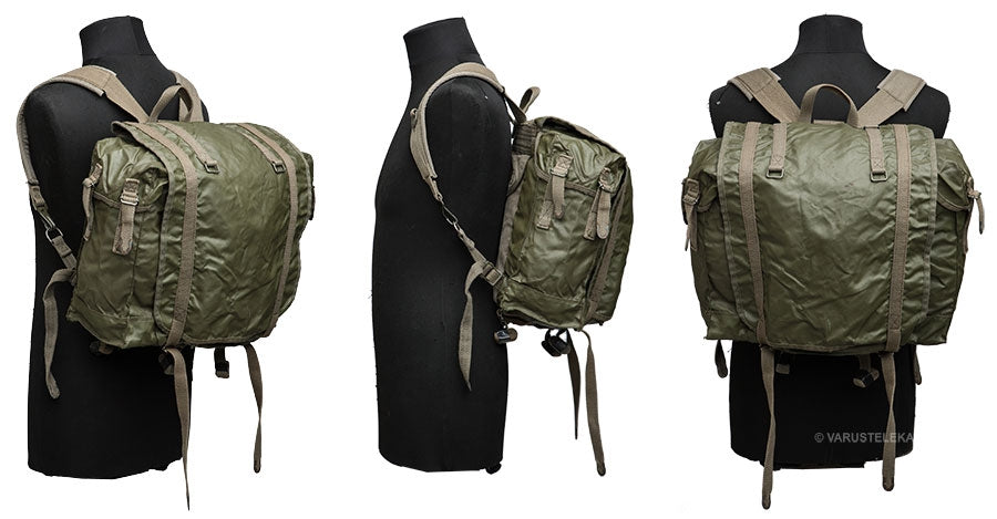 Vintage 1980s French army F2 waterproof backpack bag rucksack day pack alice shoulder satchel military vinyl (Copy)