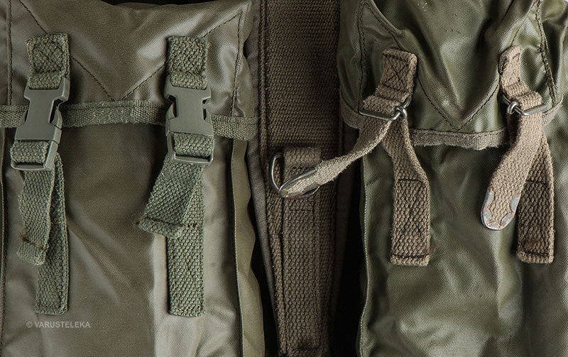 Vintage 1980s French army F2 waterproof backpack bag rucksack day pack alice shoulder satchel military vinyl (Copy)