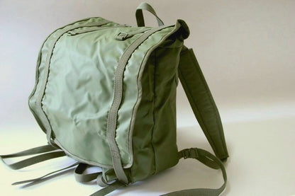 Vintage 1980s French army F1 waterproof backpack bag rucksack day pack alice shoulder satchel military vinyl