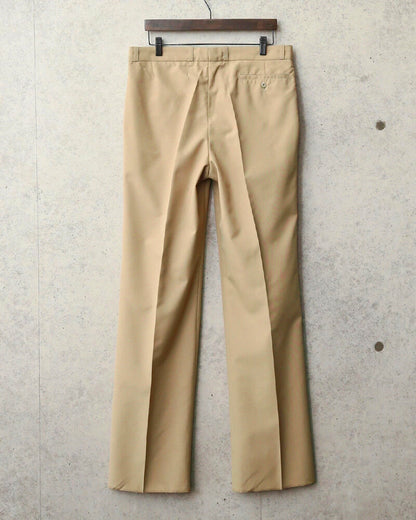 New Vintage 1980s French army beige chinos trousers pants military cream sand