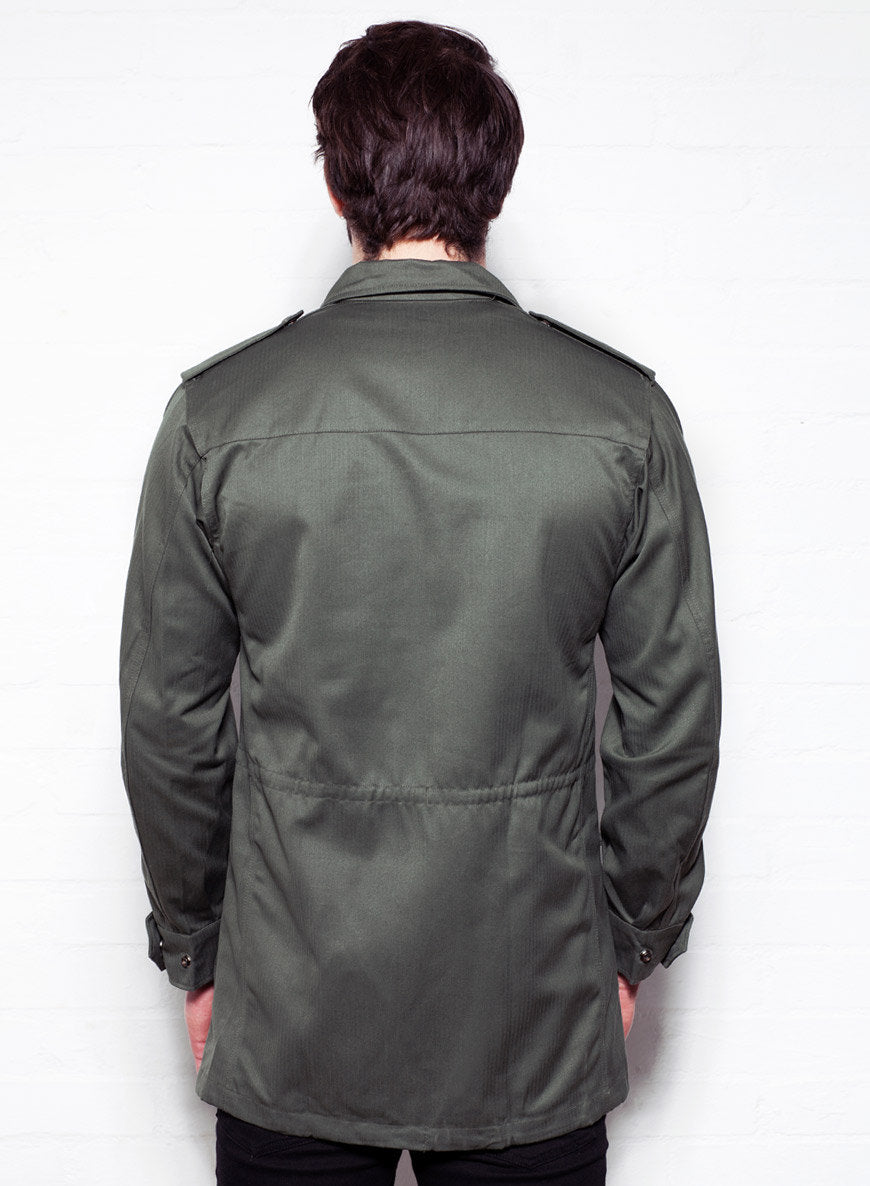 New Unissued French Air Force jacket coat surplus army military retro urban olive khaki