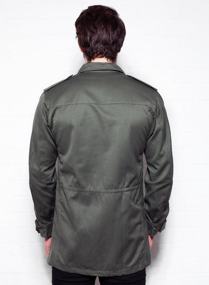 New Unissued French Air Force jacket coat surplus army military retro urban olive khaki