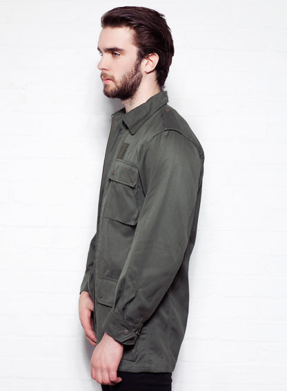 New Unissued French Air Force jacket coat surplus army military retro urban olive khaki