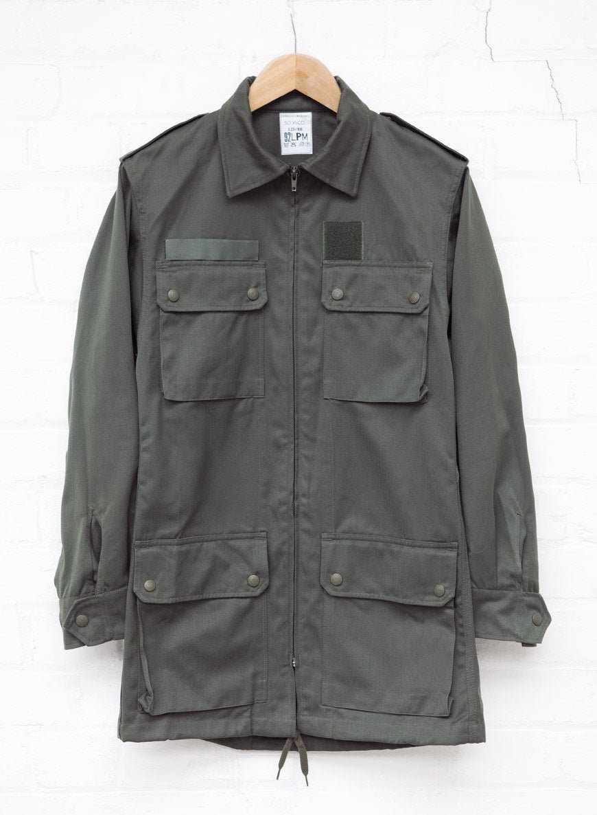 New Unissued French Air Force jacket coat surplus army military retro urban olive khaki