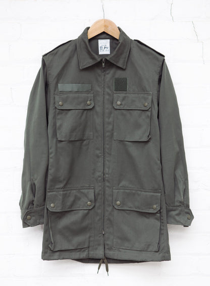 New Unissued French Air Force jacket coat surplus army military retro urban olive khaki
