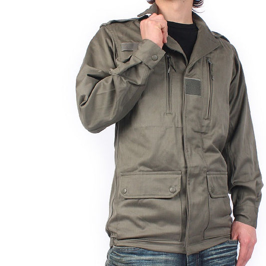 New Unissued French F1 olive field jacket combat coat surplus army military retro urban