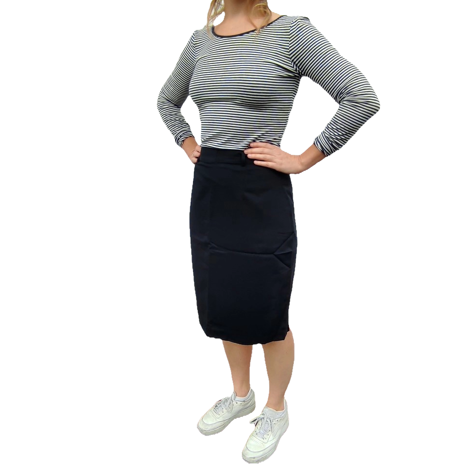 Authentic New French Navy skirt military dress uniform parade army work office